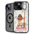 Disney Princess Moana Pattern iPhone 14 Kickstand Case